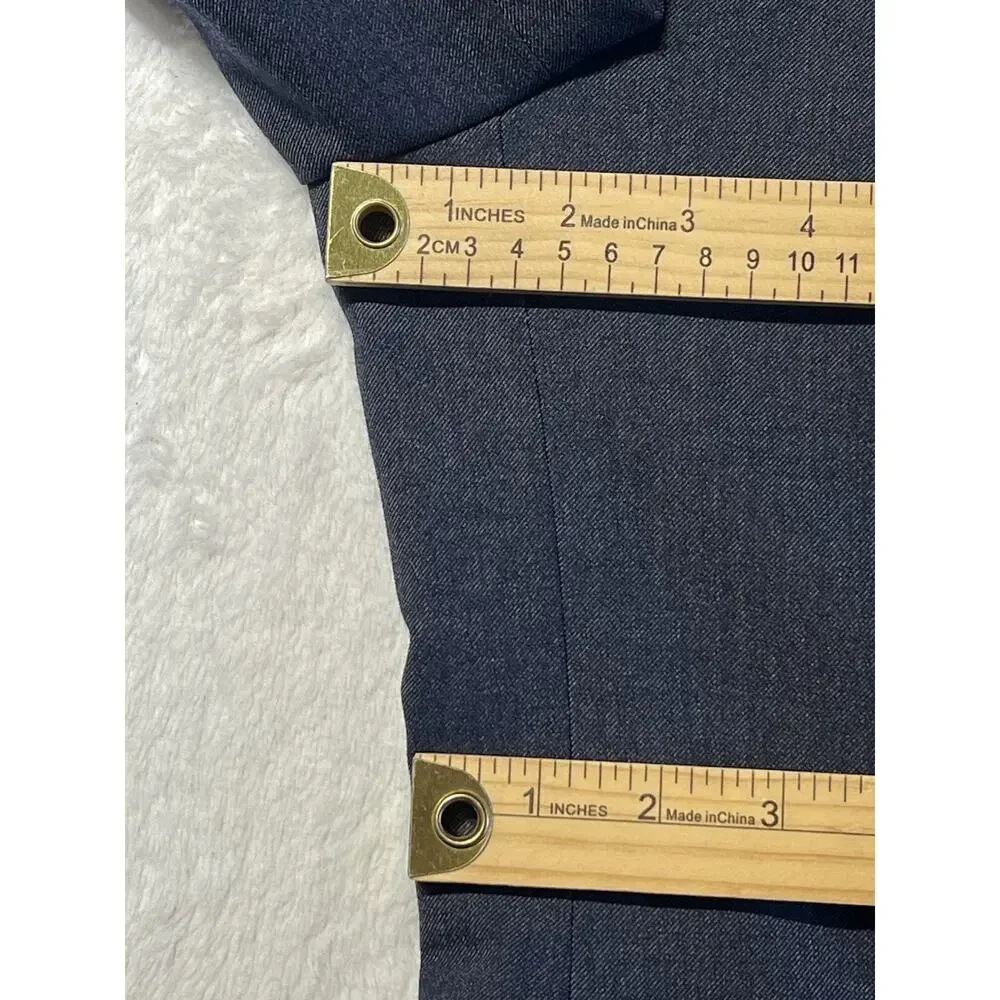 Banana Republic 40L 36x31 Slim Fit Blue Denim Look Unstructured Performance - Picture 10 of 16